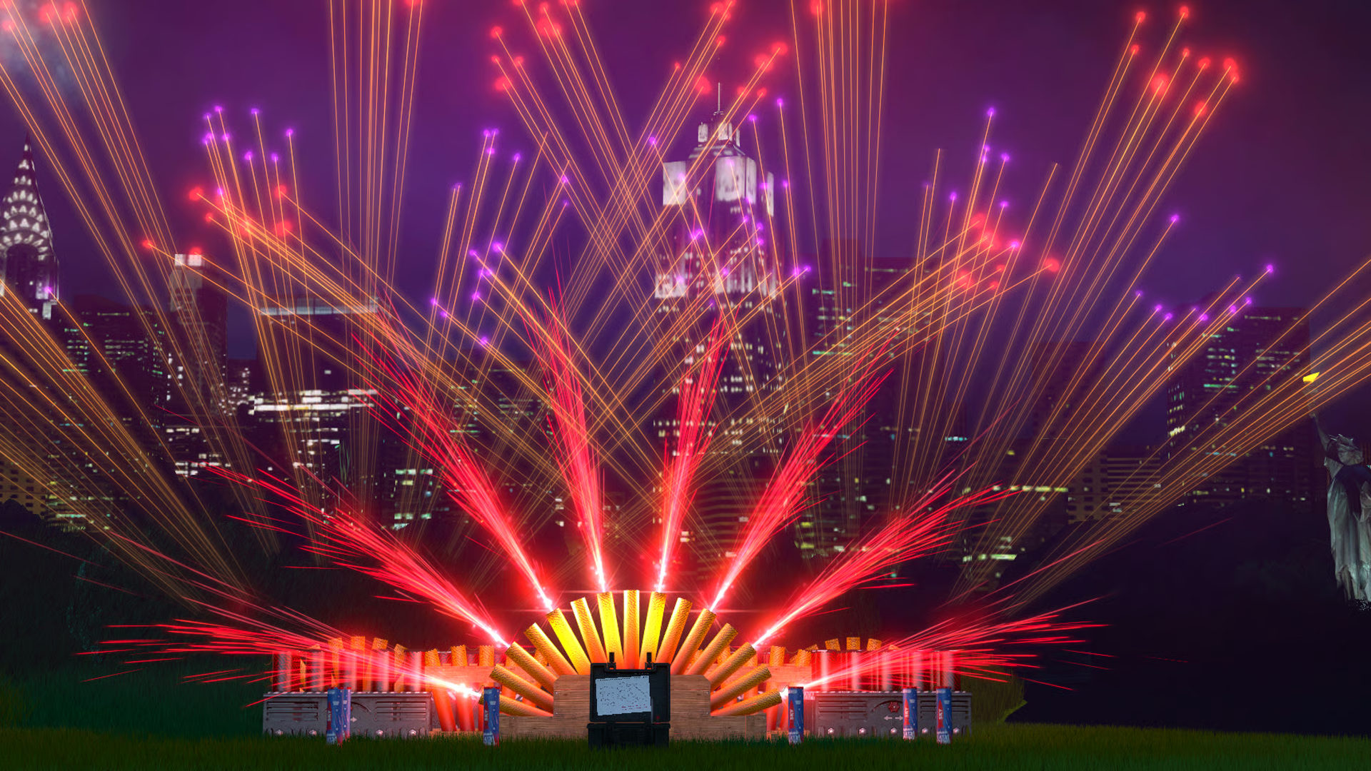 Laser Show in JealousRP